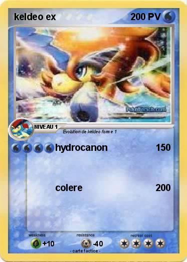 Pokemon keldeo ex