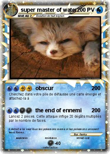 Pokemon super master of water