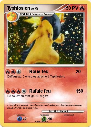 Pokemon Typhlosion