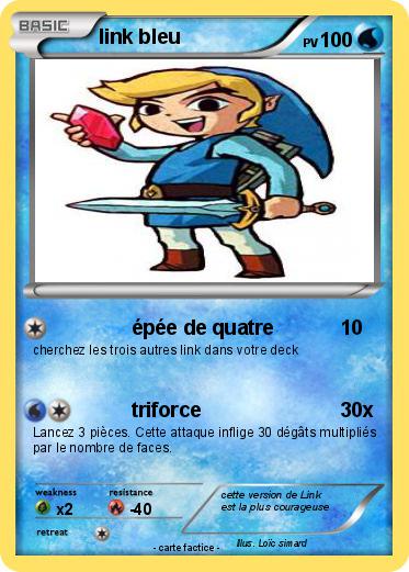 Pokemon link bleu