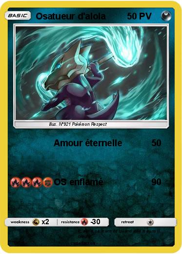 Pokemon Osatueur d'alola