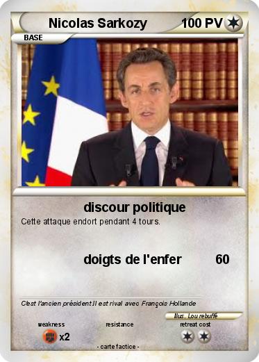 Pokemon Nicolas Sarkozy