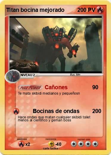 Pokemon Titan bocina mejorado