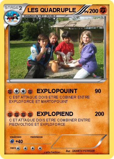 Pokemon LES QUADRUPLE