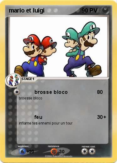 Pokemon mario et luigi