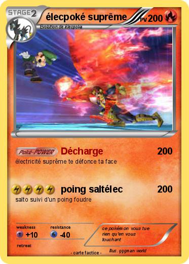 Pokemon élecpoké suprême