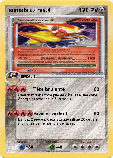 Pokemon simiabraz niv.X