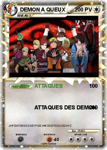 Pokemon DEMON A QUEUX
