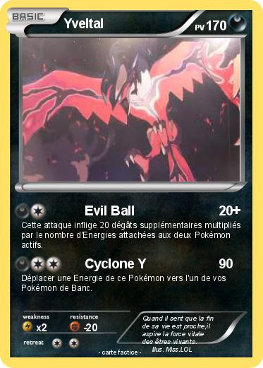 Pokemon Yveltal