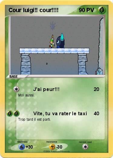 Pokemon Cour luigi!! cour!!!!