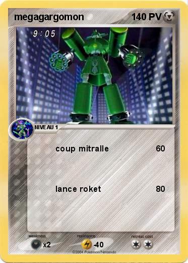 Pokemon megagargomon