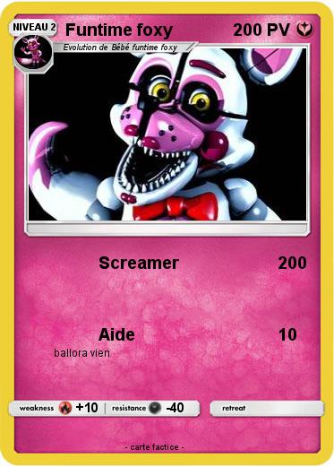 Pokemon Funtime foxy