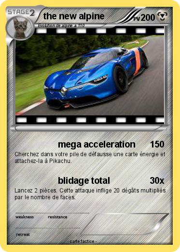 Pokemon the new alpine