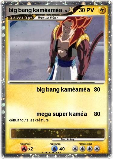Pokemon big bang kaméaméa