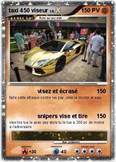 Pokemon taxi 450 viseur