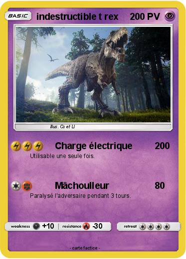 Pokemon indestructible t rex