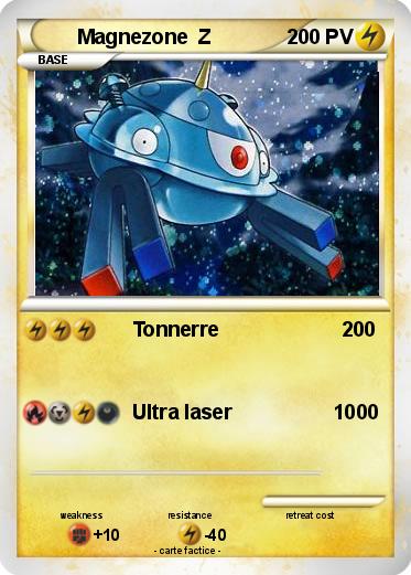 Pokemon Magnezone  Z