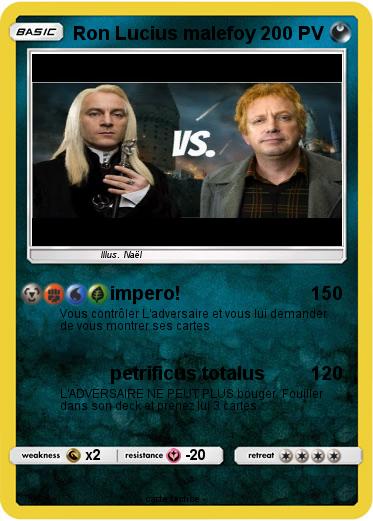 Pokemon Ron Lucius malefoy