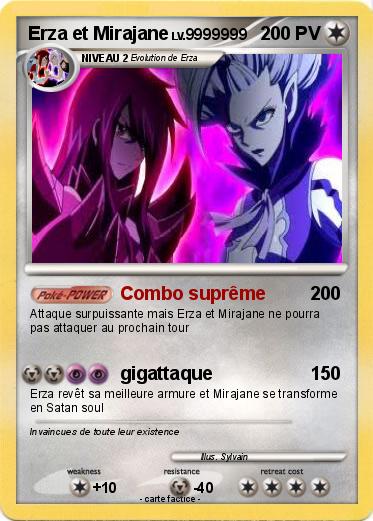 Pokemon Erza et Mirajane