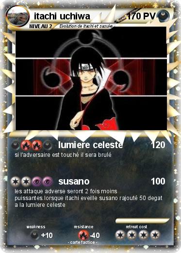 Pokemon itachi uchiwa