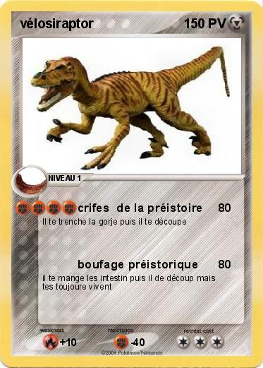 Pokemon vélosiraptor