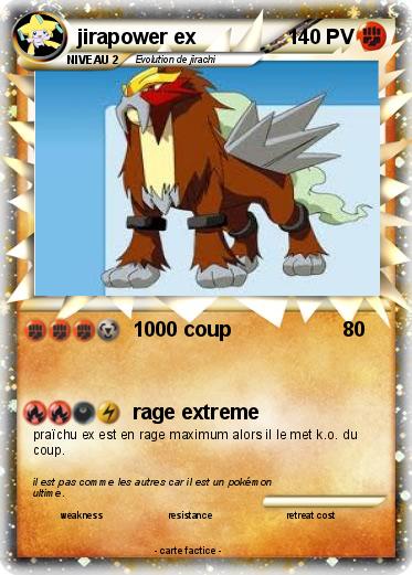 Pokemon jirapower ex