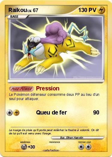 Pokemon Raikou