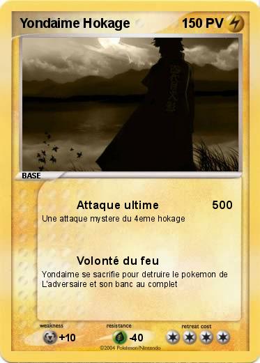 Pokemon Yondaime Hokage