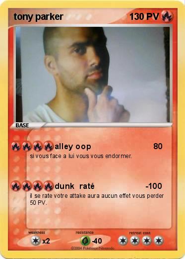 Pokemon tony parker