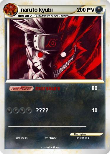 Pokemon naruto kyubi