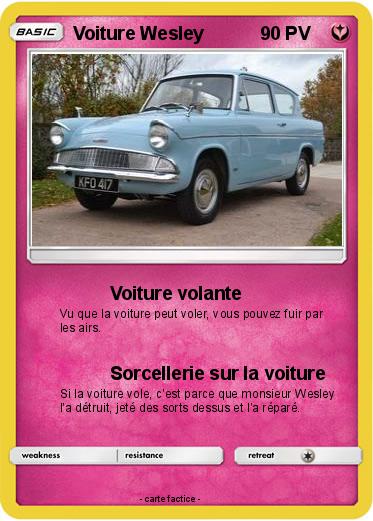 Pokemon Voiture Wesley