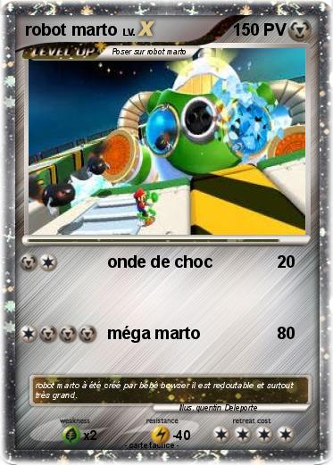 Pokemon robot marto
