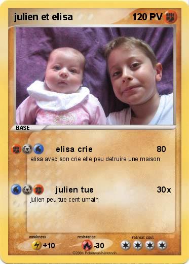 Pokemon julien et elisa