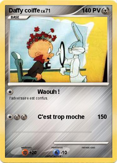 Pokemon Daffy coiffe