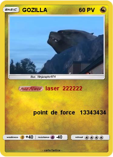 Pokemon GOZILLA