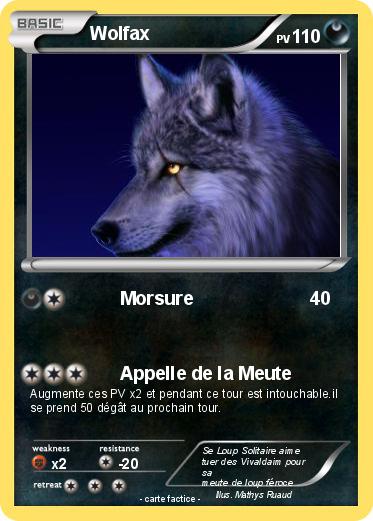 Pokemon Wolfax