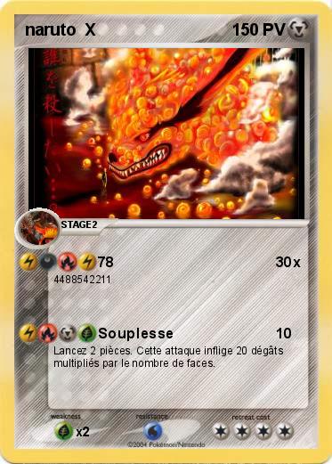 Pokemon naruto  X