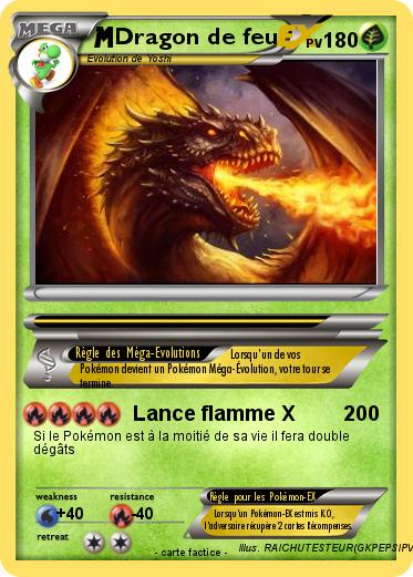 Pokemon Dragon de feu