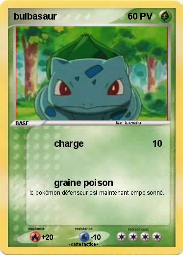 Pokemon bulbasaur