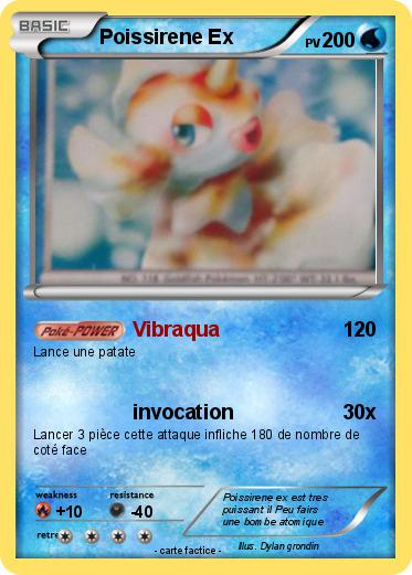 Pokemon Poissirene Ex