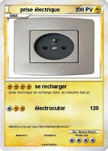 Pokemon prise électrique