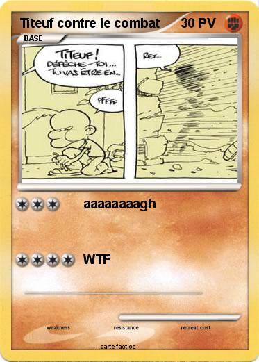Pokemon Titeuf contre le combat