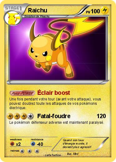 Pokemon Raichu