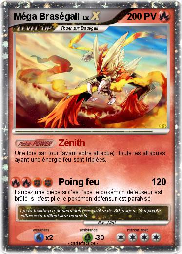 Pokemon Méga Braségali