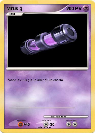 Pokemon virus g