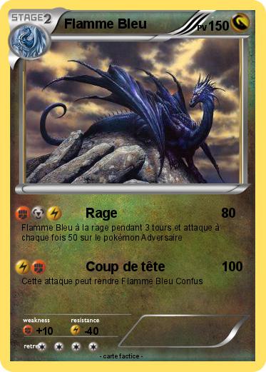 Pokemon Flamme Bleu