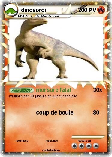 Pokemon dinosoroi