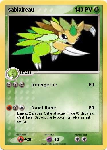 Pokemon sablaireau
