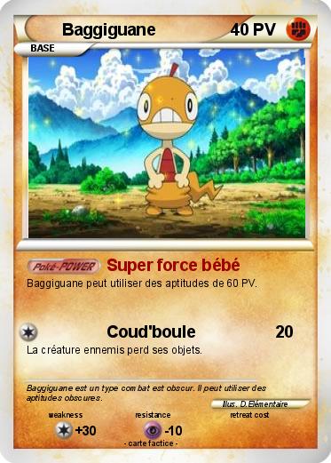 Pokemon Baggiguane