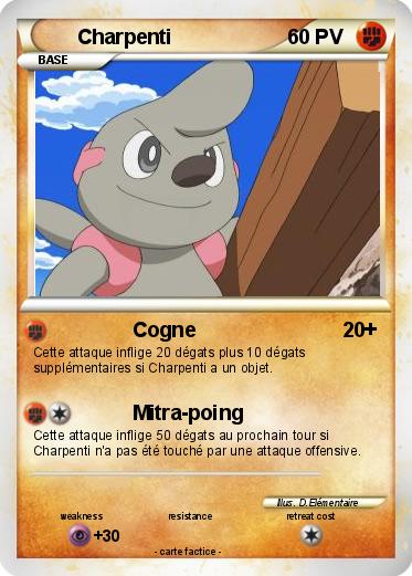 Pokemon Charpenti